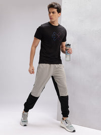 HRX by Hrithik Roshan Men Colourblocked Rapid-Dry Running Joggers