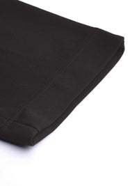 DressBerry Women Black Regular Mid-Rise Trousers