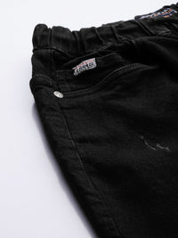 Garage CO Lelaki India Hitam Slim Seluar jeans