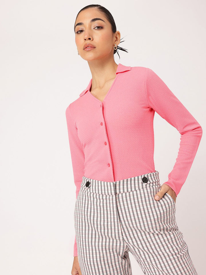 DressBerry Playful Palette Shirt Style Top