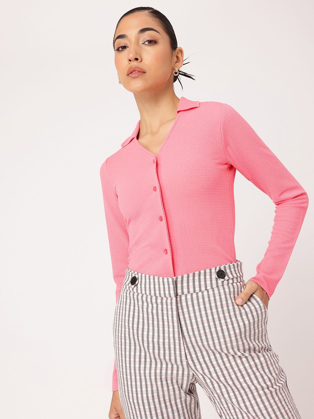 DressBerry Playful Palette Shirt Style Top