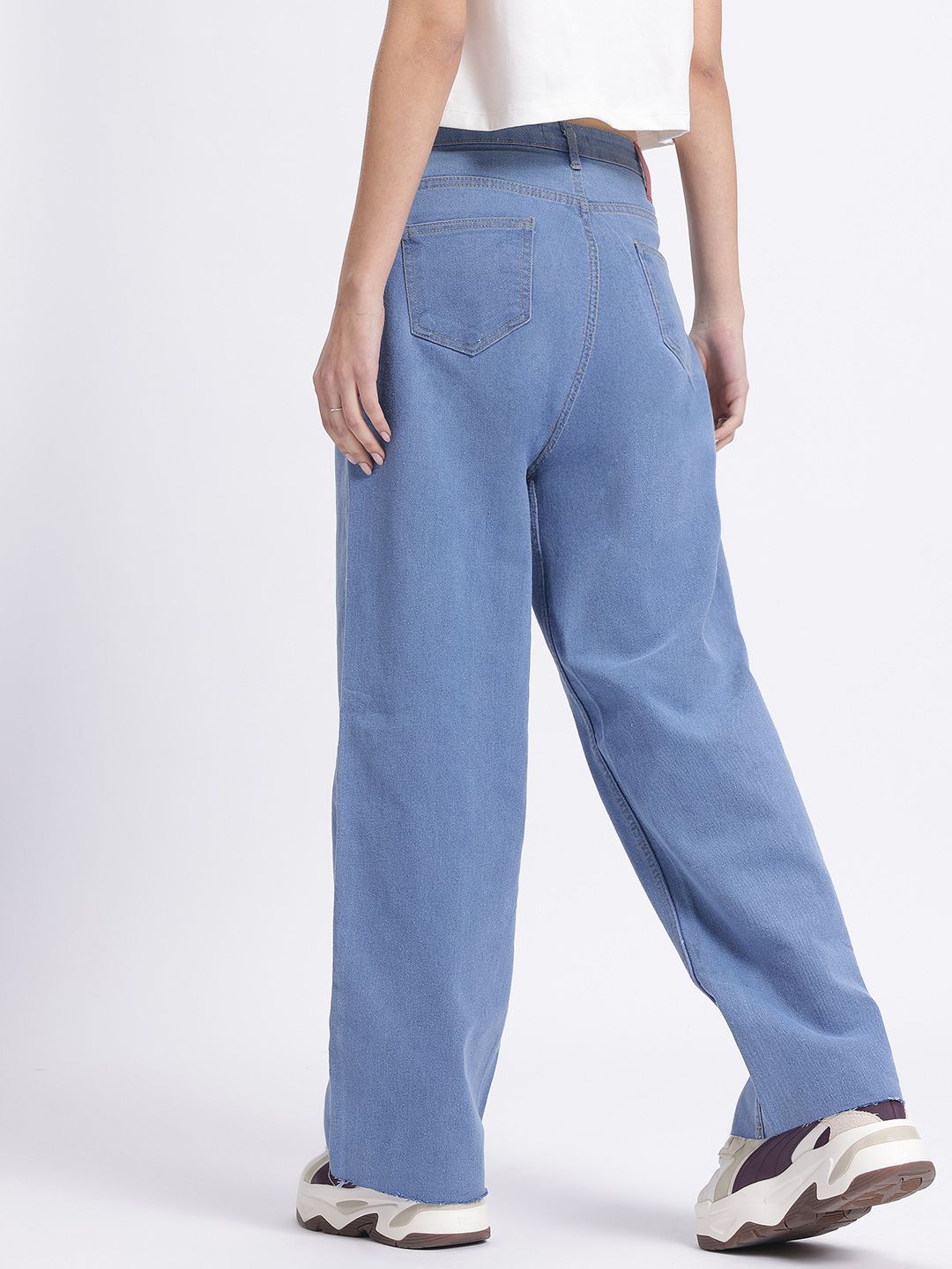 DressBerry Women Urban Vibes Straight Fit Jeans