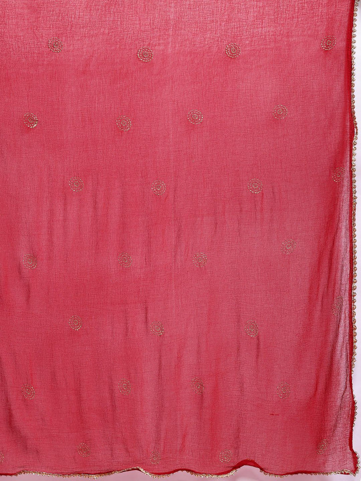 Anouk Women Ethnic Motifs Printed Kurta with Trousers & Dupatta