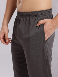 HRX by Hrithik Roshan Men Rapid-dry Brand Logo Print Training Track Pants