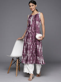Varanga Abstract Dyed Zari Pure Cotton Kurta