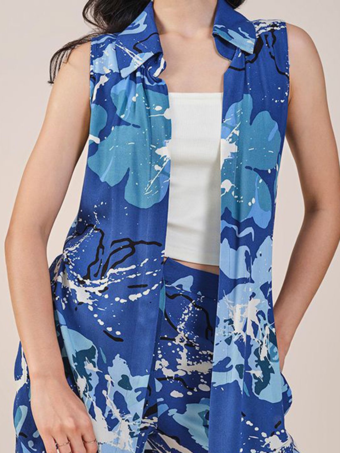 AND Printed Shrug & Trousers Co-Ords