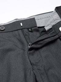 Park Avenue Self Design Super Slim Fit Single Breasted 3-Peice Party Suit