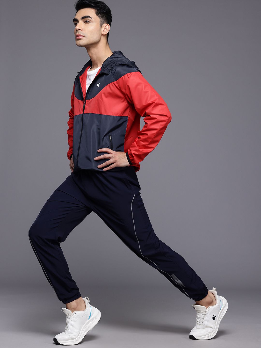 HRX by Hrithik Roshan Colourblocked Rapid Dry Training Jacket