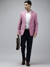 Park Avenue Notched Lapel Single Breasted Formal Blazer