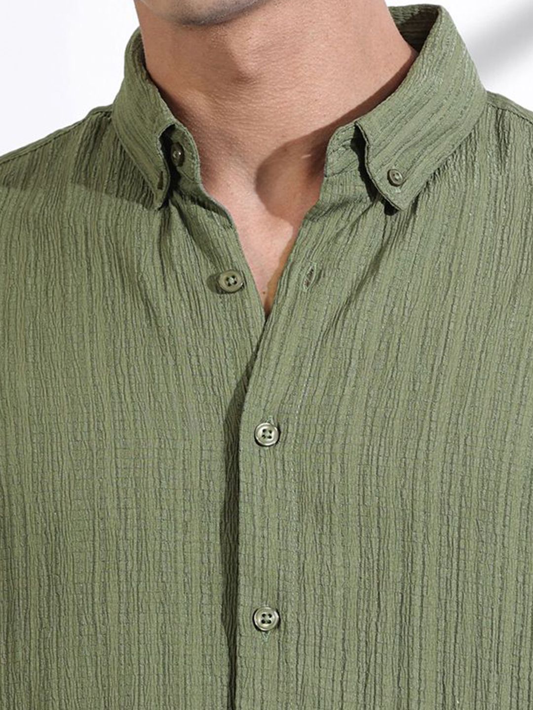 Thomas Scott Men Classic Slim Fit Opaque Casual Shirt