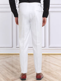 KLOTTHE Lelaki Solid Slim Fit Seluar Panjang Formal Biasa