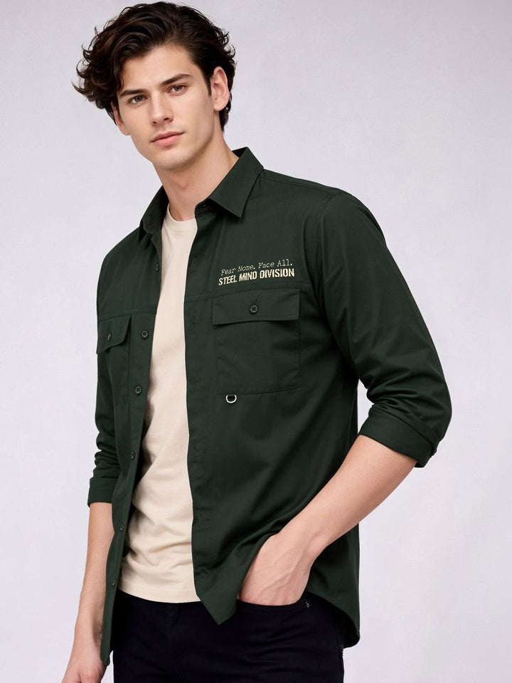 ADRO Men Classic Printed Casual Shirt