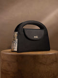 ZOUK Printed Structured Sling Bag with Applique