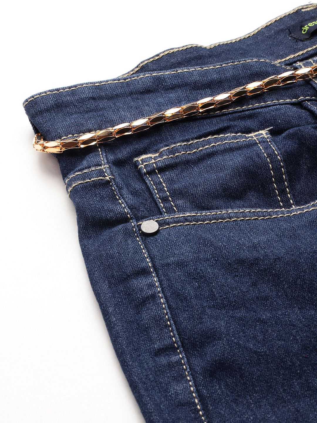 DressBerry Women Wide Leg Stretchable Jeans