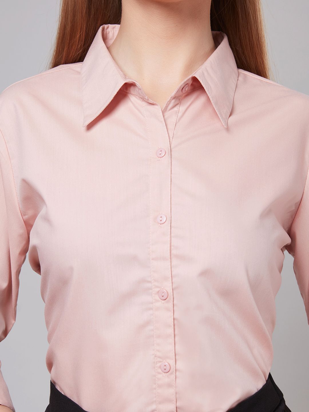 Style Quotient Women Solid Formal Shirt