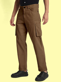 Bene Kleed Men Classic Straight Fit Cargos Trousers