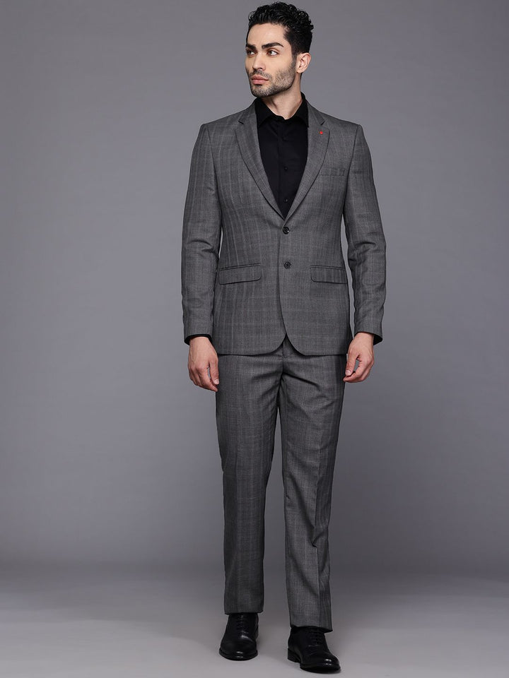 Raymond Luxurious Essentials Checked Contemporary Fit 2-Piece Formal Suit