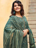 KALINI Ethnic Motifs Printed Gotta Patti Kurta & Trousers With Dupatta