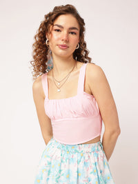 DressBerry Street Style Siren Strappy Crop Top