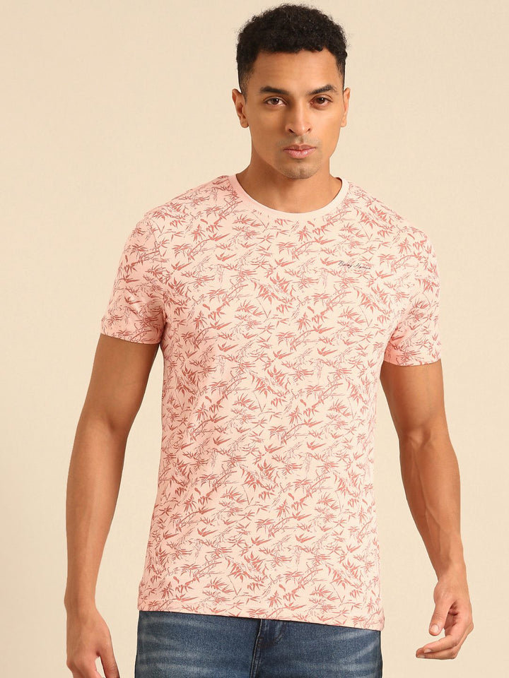 Being Human Tropical Printed Pure Cotton T-shirt