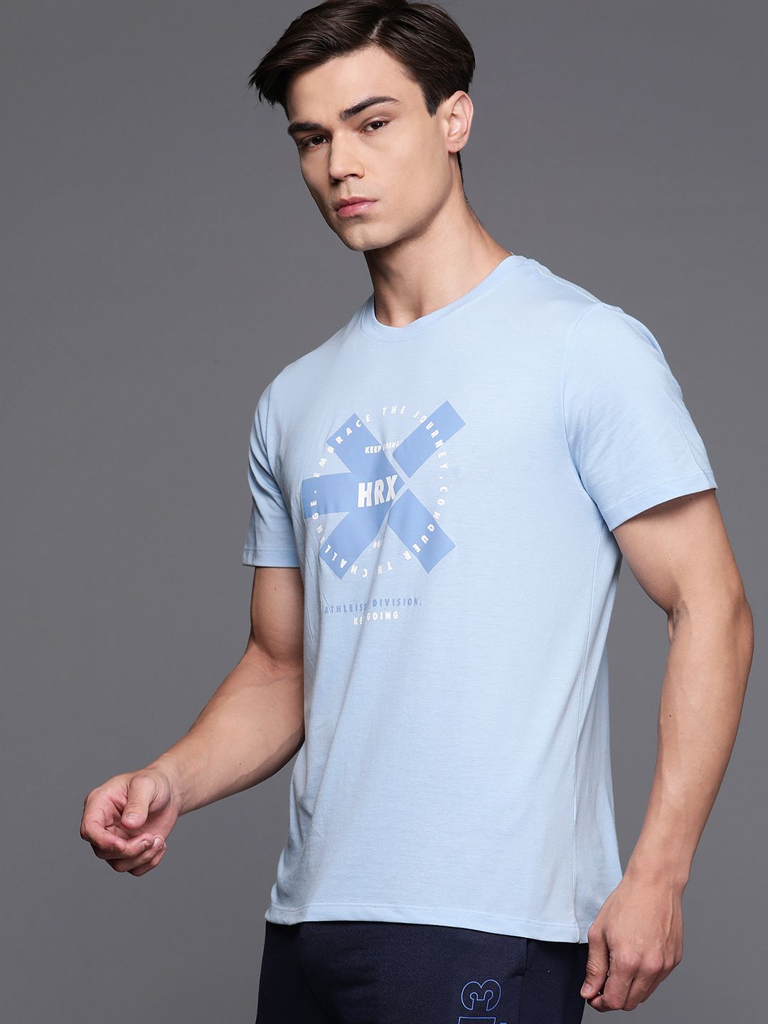 HRX by Hrithik Roshan Graphic Printed Round Neck Lifestyle T-Shirt