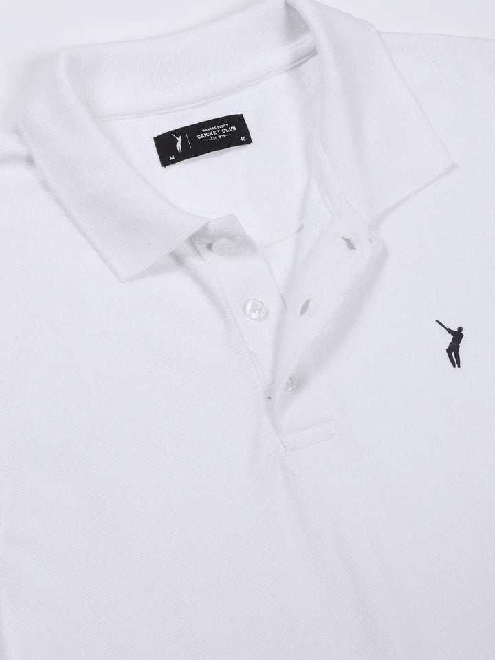 Thomas Scott Men Solid Polo Collar T-shirt