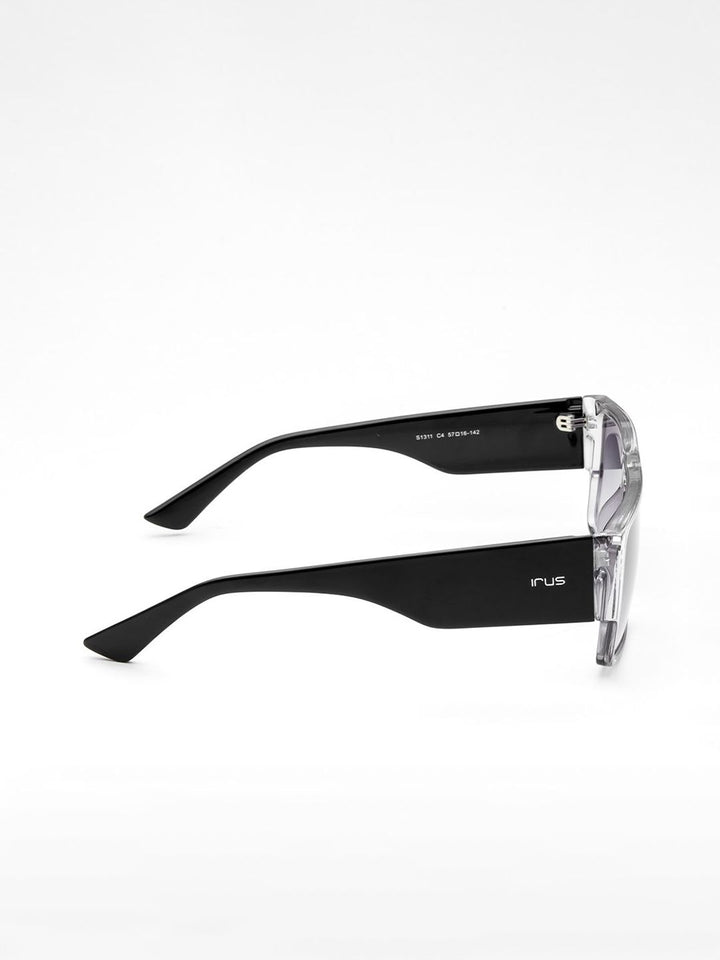 IRUS by IDEE Men Rectangle Sunglasses with UV Protected Lens IRS1311C4SG
