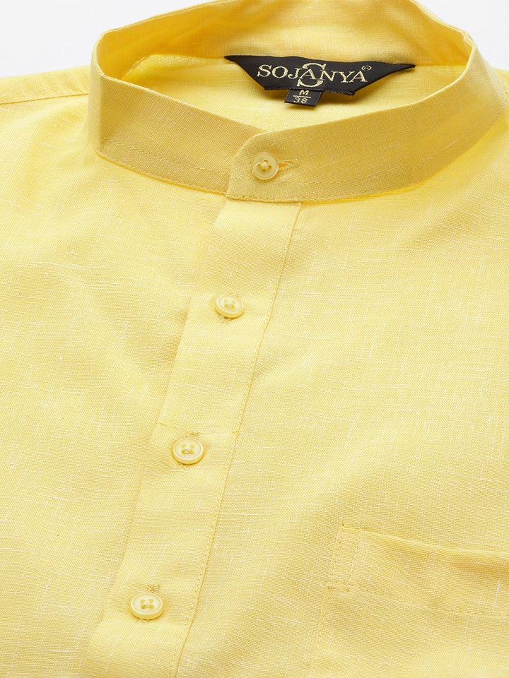 SOJANYA Kurta Lurus Kolar Mandarin Pejal