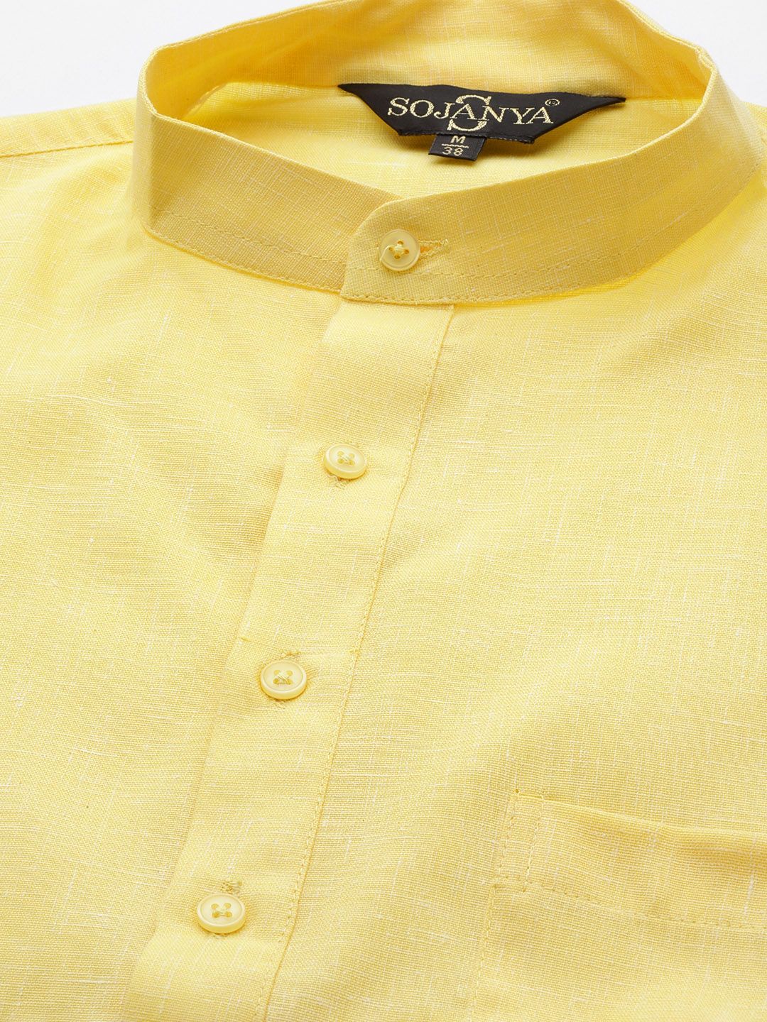 SOJANYA Kurta Lurus Kolar Mandarin Pejal