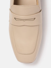 Lino Perros Women Block Heel Penny Loafers