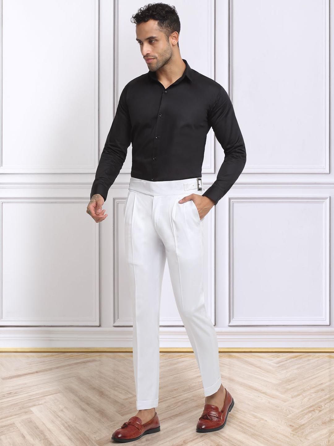 KLOTTHE Men Italian Gurkha Pants