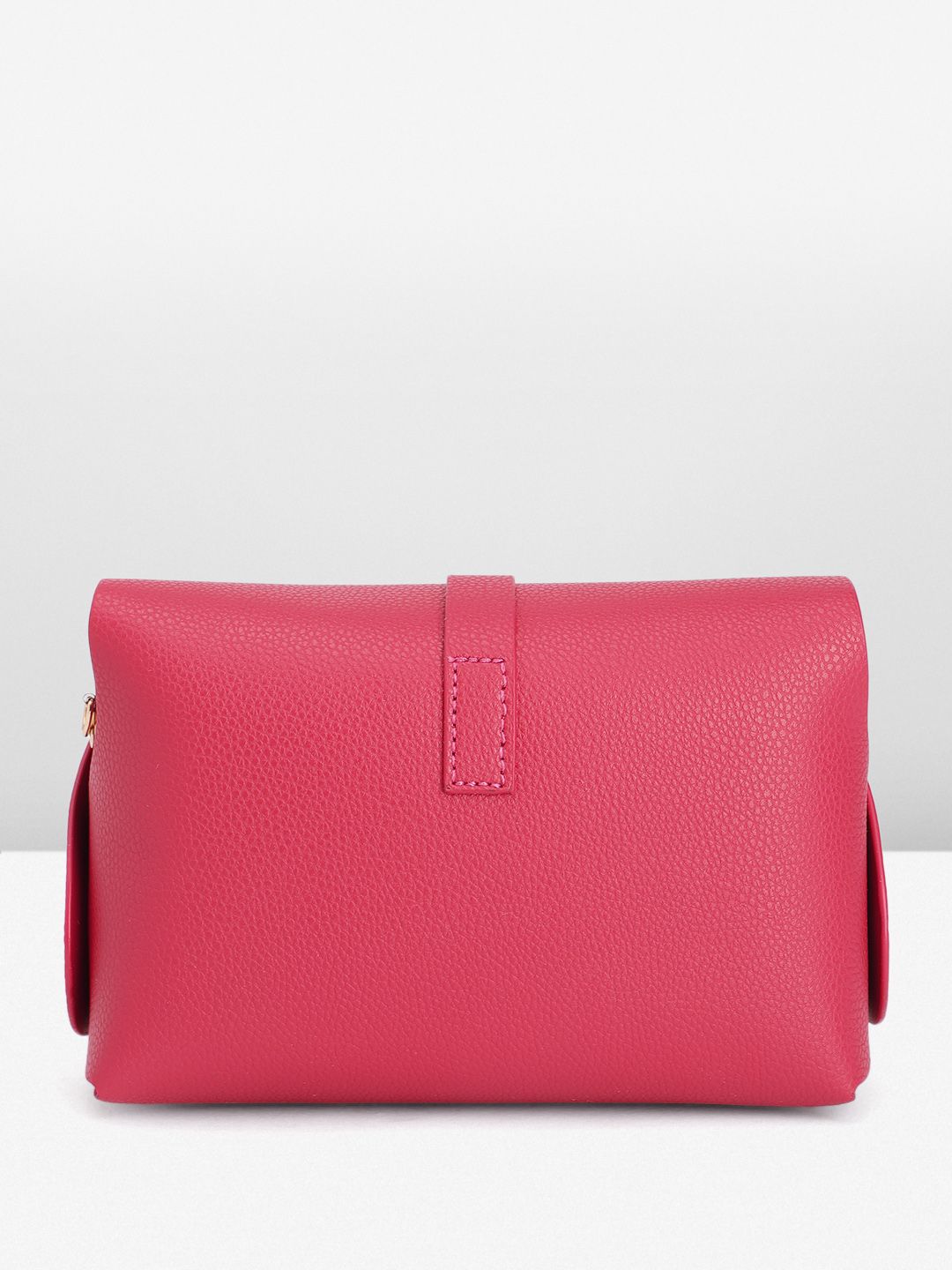 DressBerry Solid Structured Mini Sling Bag