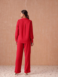 all about you all about you Solid Shirt with Trousers