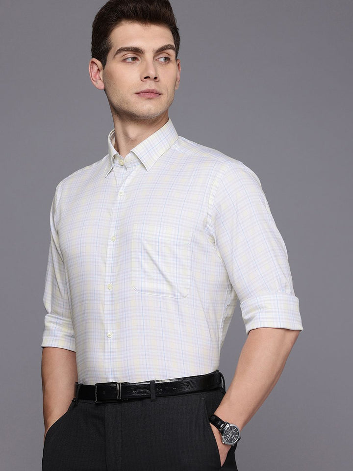 Raymond Checked Formal Shirt