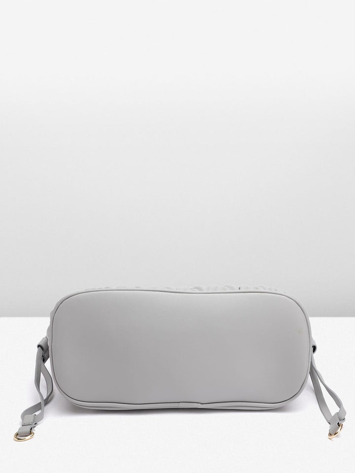 DressBerry Structured Quilted Shoulder Bag