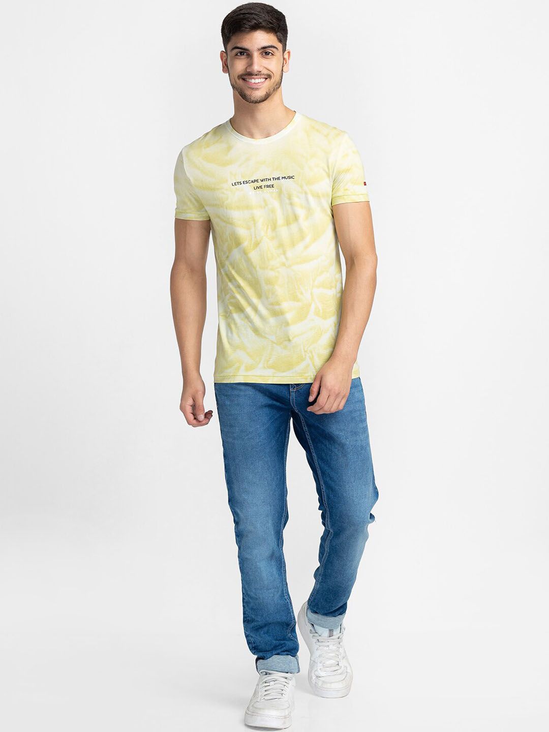 Being Human Men Skinny Fit Light Fade Clean Look Jeans