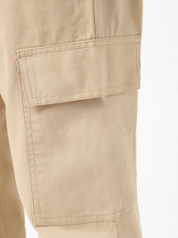 Urbano Fashion Men Regular Fit Solid Cargo Chino Pant with 6 Pockets Stretchable