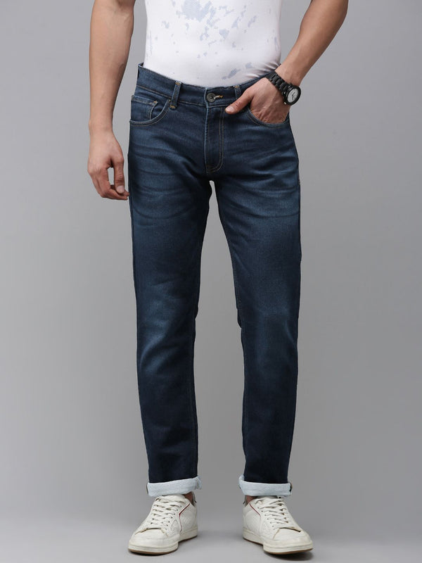 SPYKAR Men Rovers Mid-Rise Heavy Fade Stretchable Jeans