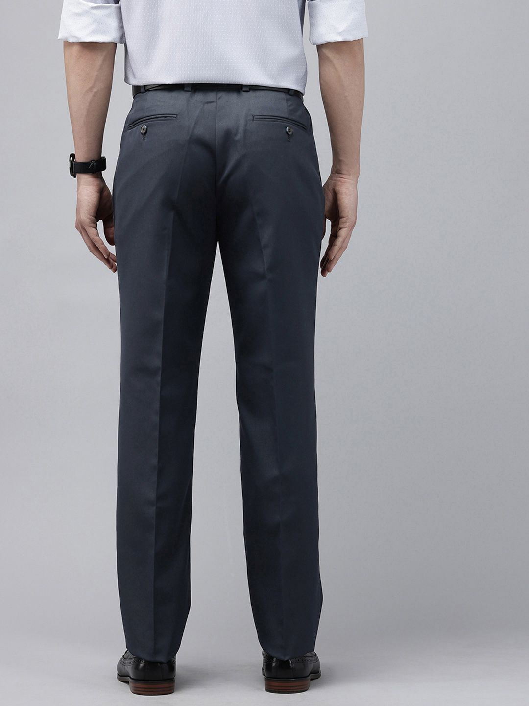 Park Avenue Men Regular Fit Formal Trousers
