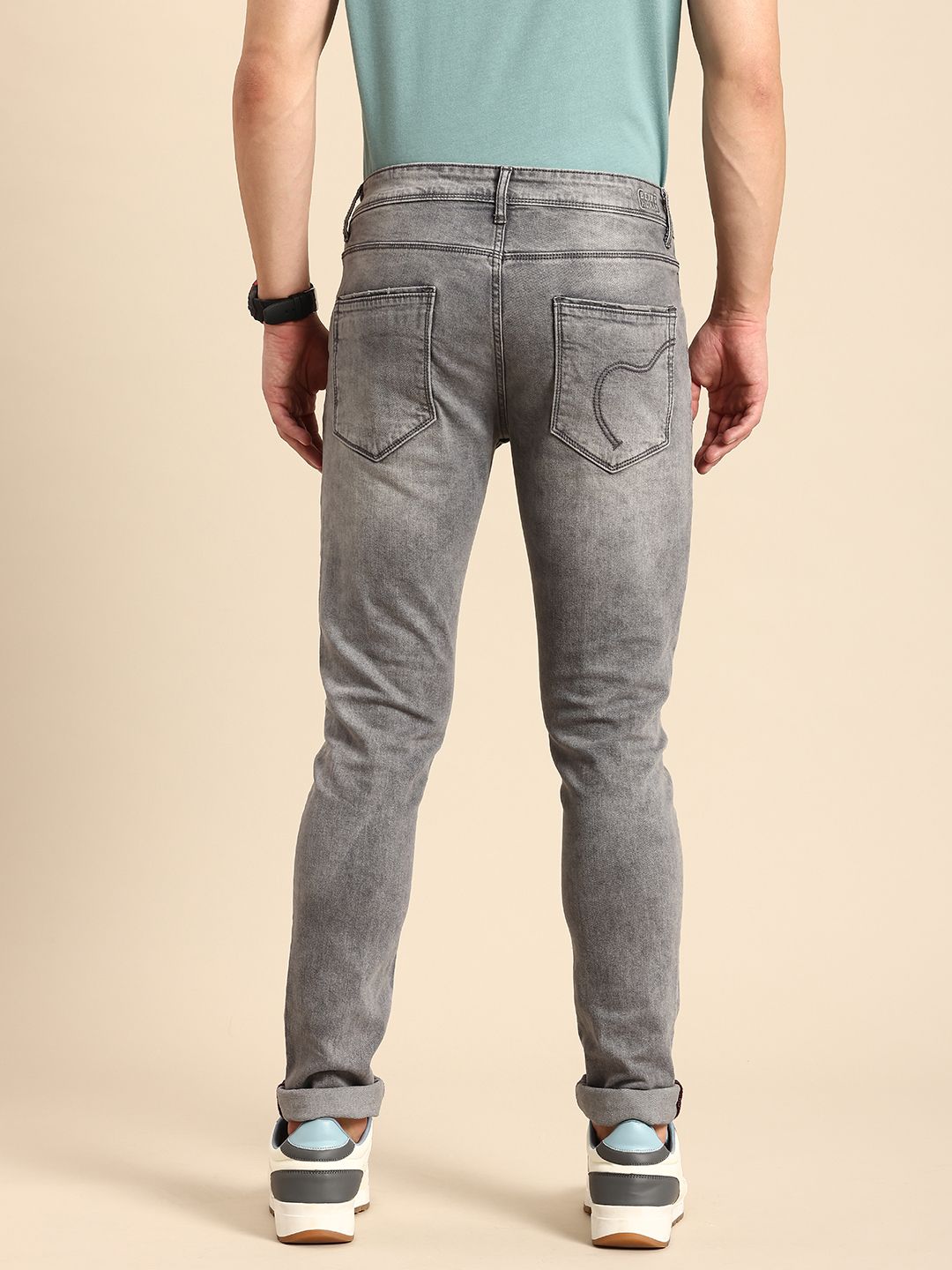 Being Human Men Skinny Fit Light Fade Stretchable Jeans