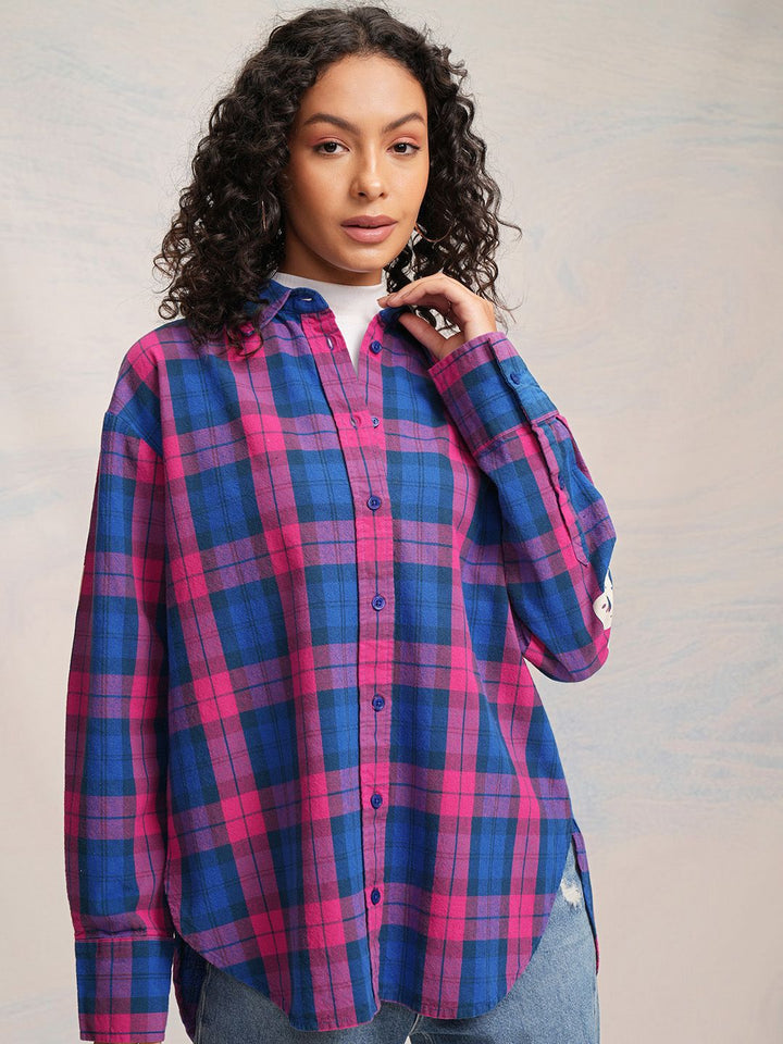 Tokyo Talkies Women Heavy Enzyme Silicon Shirt