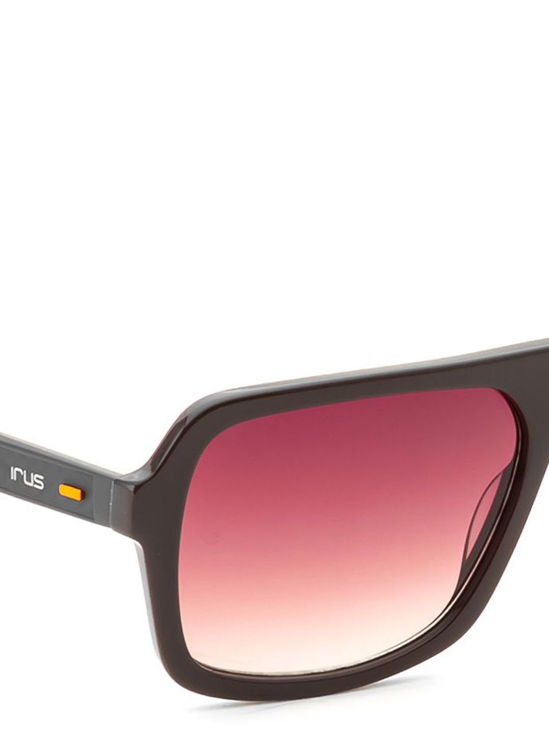 Irus oleh idee lelaki cermin mata hitam persegi dengan lensa dilindungi UV IRS1364C2SG