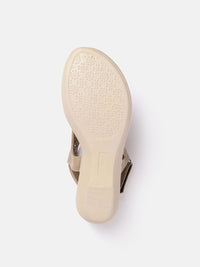 DressBerry Wedge Heel with Laser Cuts