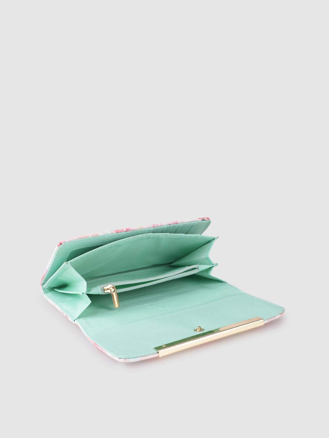 Lino Perros Women Floral Printed Three Fold Wallet