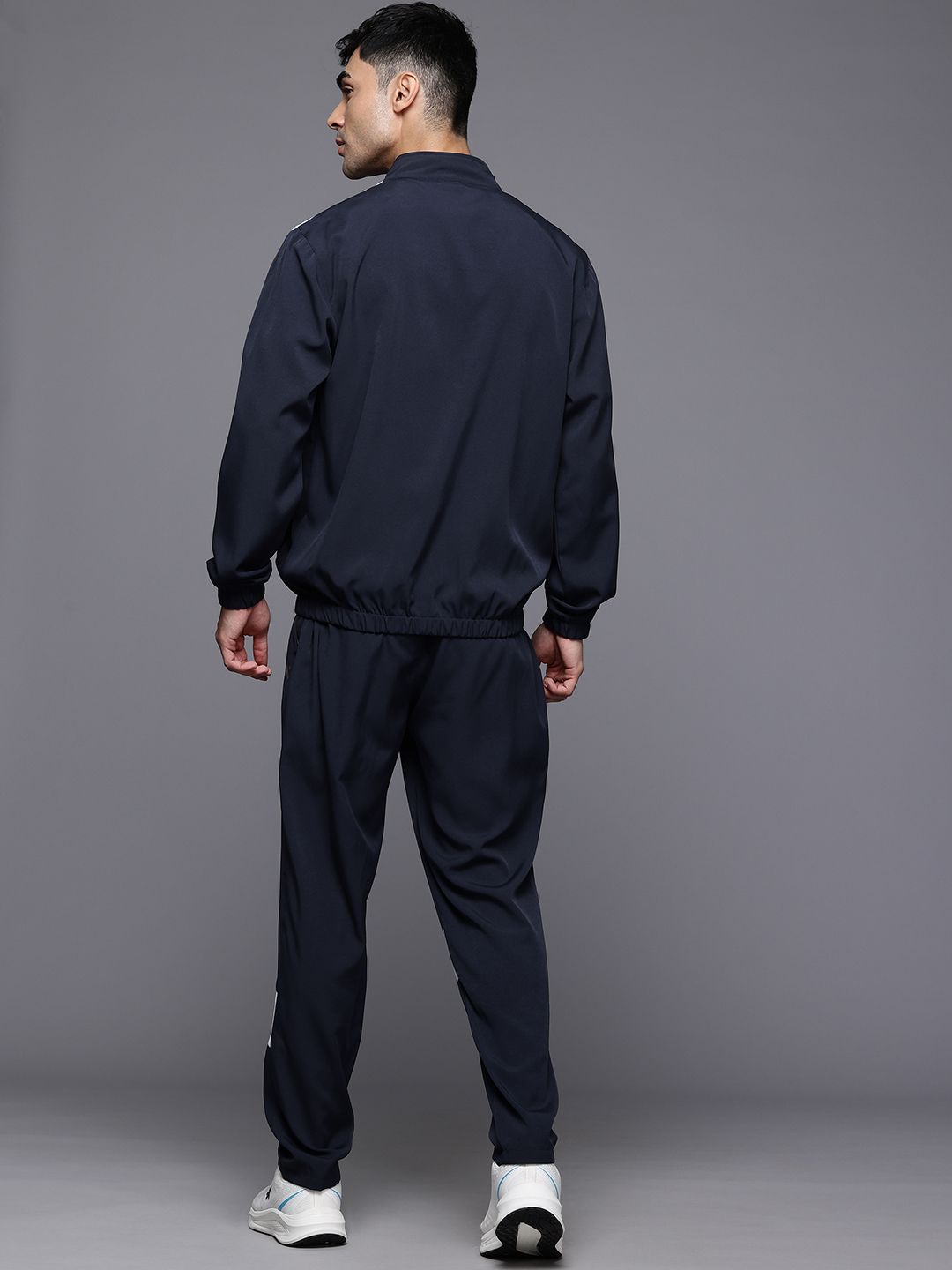 HRX by Hrithik Roshan Men Rapid-Dry Colourblocked Running Tracksuit
