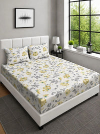 Moda Rapido X KLOTTHE Berwarna Bunga 300 TC Cadar King dengan 2 Sarung Bantal