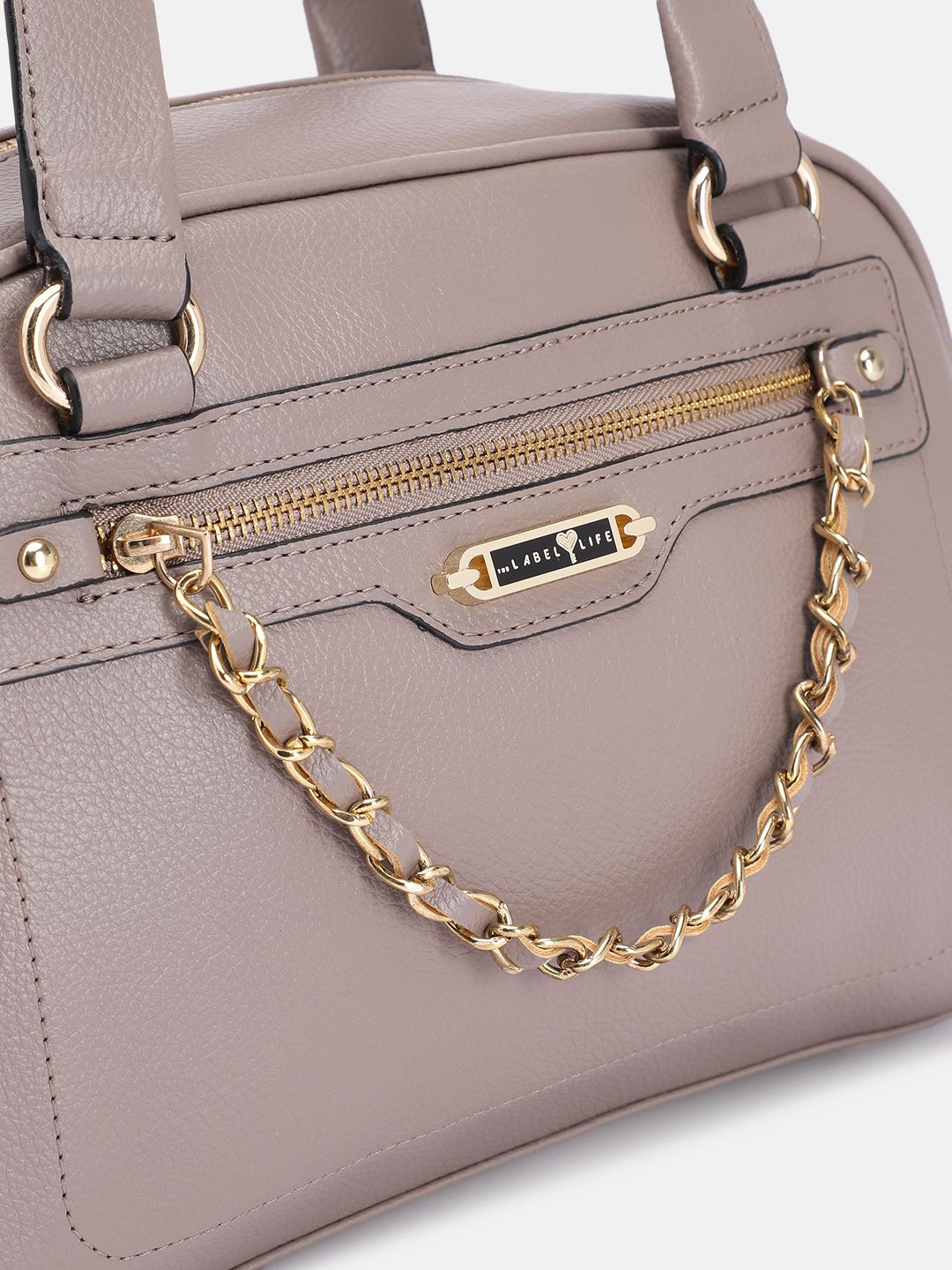 The Label Life Structured Shoulder Bag