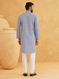 SOJANYA Motif Etnik Tenunan Rekaan Kurta Biasa Dengan Churidar