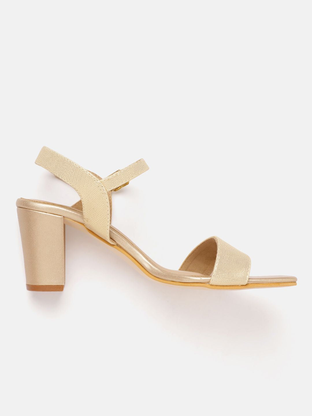 DressBerry Shimmery Block Heels