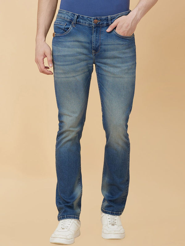 Being Human Men Slim Fit Heavy Fade Jeans